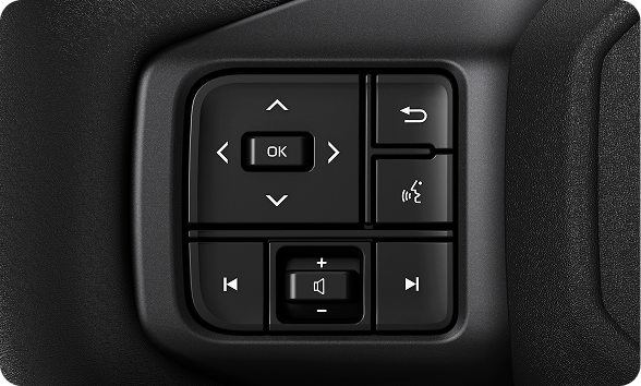 Controles en el volante